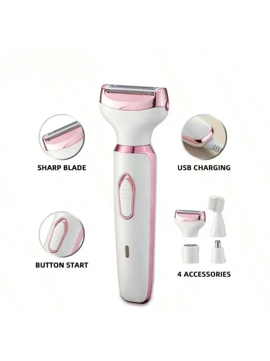4-in-1 Electric Shaver Set